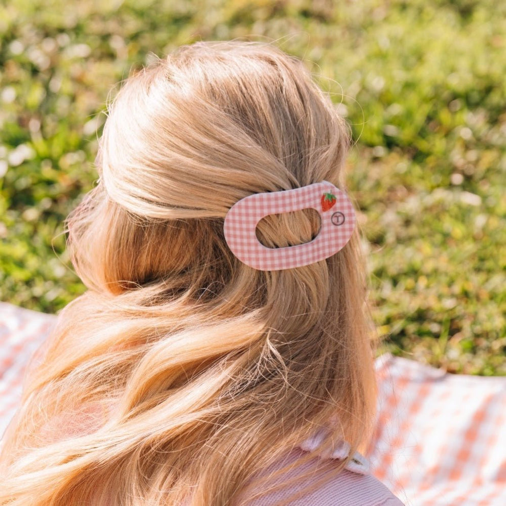Handpicked Medium Flat Round Hair Clip - Hair Clips - TELETIES
