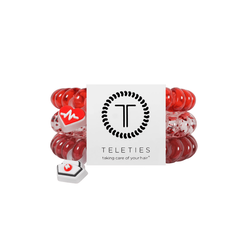 Heart and Hustle Large Hair Ties - Hair Ties - TELETIES
