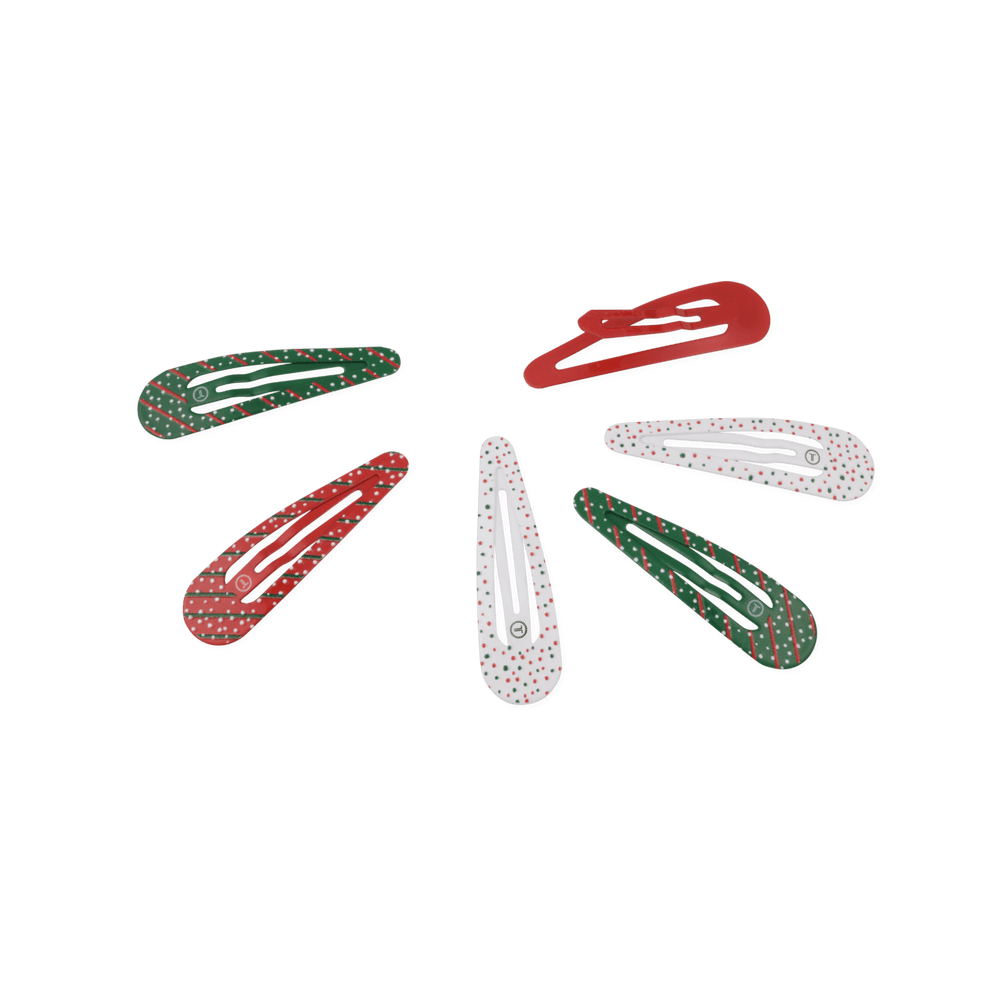 Holiday Confetti Hair Clip (6ct) - Hair Clips - TELETIES
