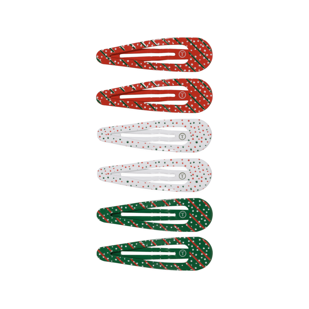 Holiday Confetti Hair Clip (6ct) - Hair Clips - TELETIES
