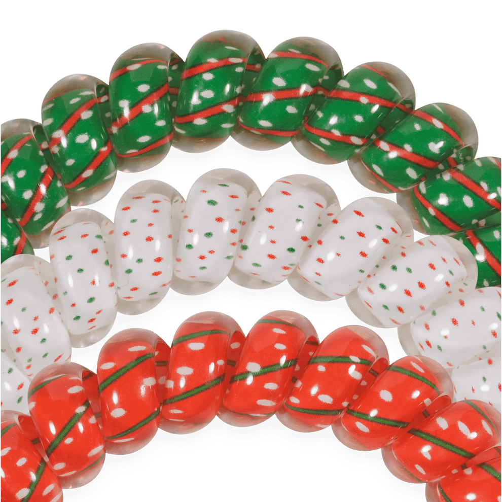 Holiday Confetti Large Hair Ties - Hair Ties - TELETIES
