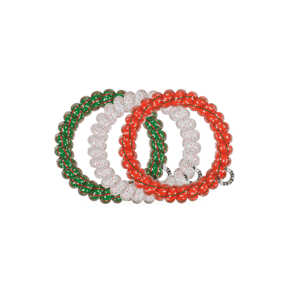Holiday Confetti Large Hair Ties - Hair Ties - TELETIES
