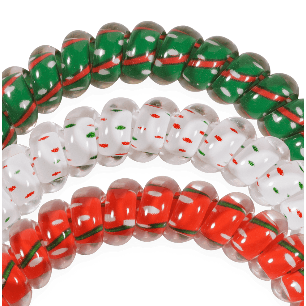 Holiday Confetti Small Hair Ties - Hair Ties - TELETIES
