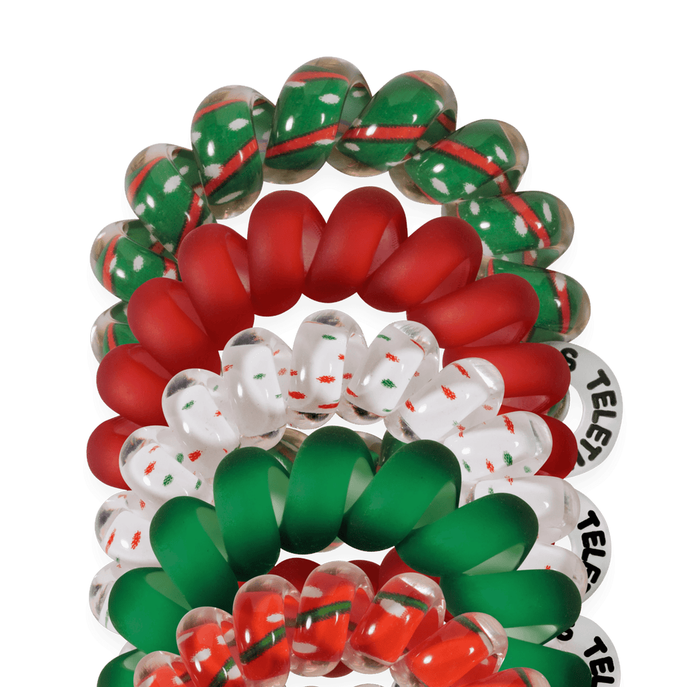 Holiday Confetti Tiny Hair Ties - Hair Ties - TELETIES
