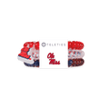 Hotty Toddy! Small Hair Ties in Red Blue - Small
