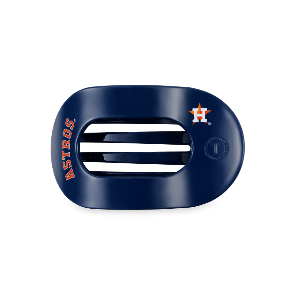 Houston Astros Medium Flat Round Hair Clip - Hair Clips - TELETIES
