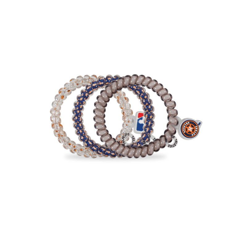 Houston Astros Small Hair Ties - Hair Ties - TELETIES
