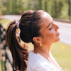 Jet Black Headband - Headband - TELETIES
