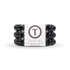 Jet Black Large Hair Ties - Hair Ties - TELETIES
