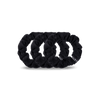 Jet Black Large Towel Scrunchies - Scrunchies - TELETIES
