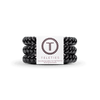 Jet Black Small Hair Ties - Hair Ties - TELETIES
