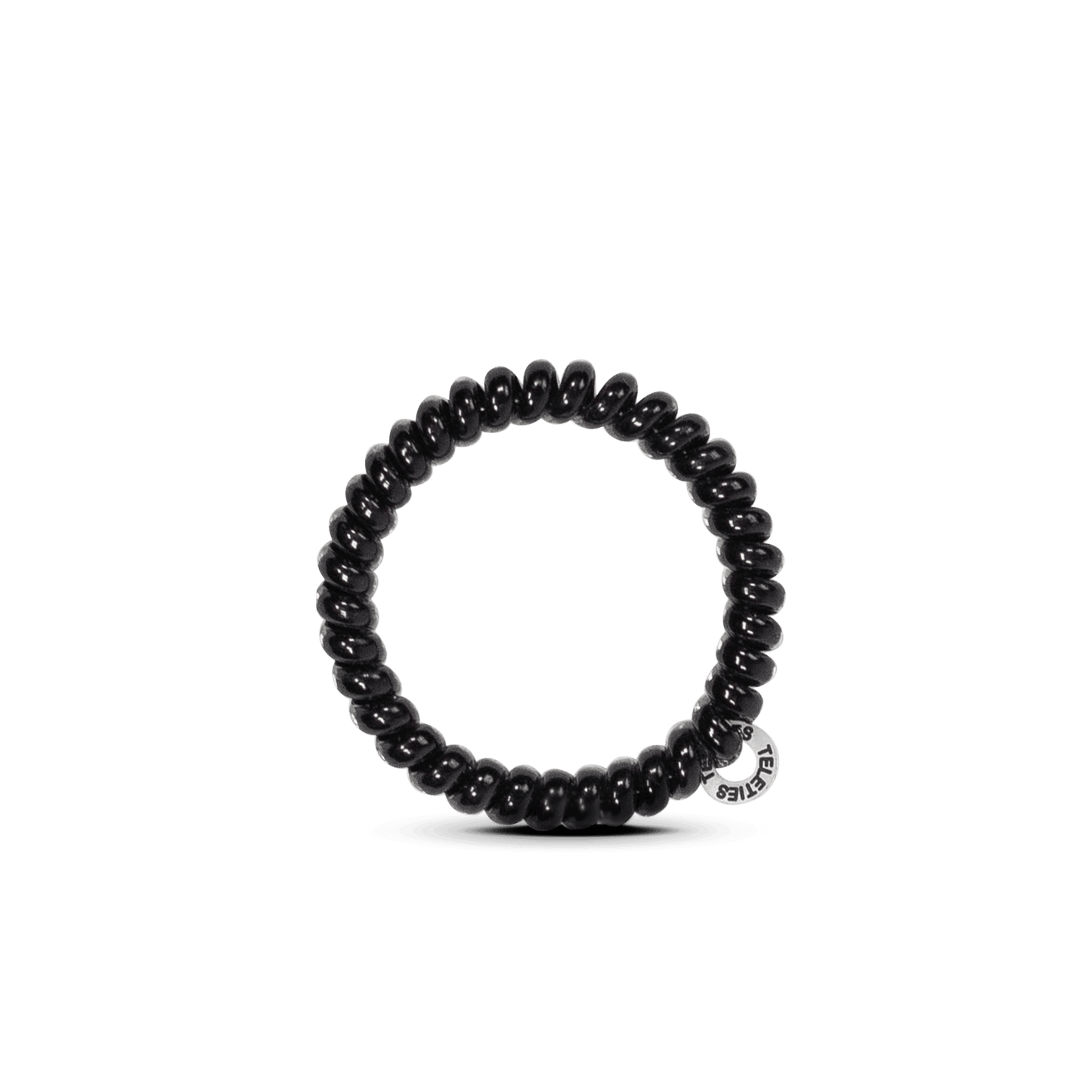 Jet Black Small Hair Ties - Hair Ties - TELETIES