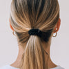 Jet Black Small Nylon Hair Ties - Hair Ties - TELETIES
