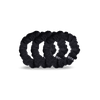 Jet Black Small Towel Scrunchies - Scrunchies - TELETIES
