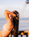 Jet Black Small Towel Scrunchies - Scrunchies - TELETIES
