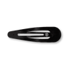 Jet Black Snap Clip (6Ct) - Hair Clips - TELETIES
