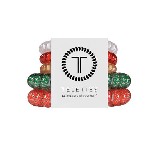 Jolly & Bright Mix Pack Hair Ties
                in Red Green Yellow - Mix Pack
              