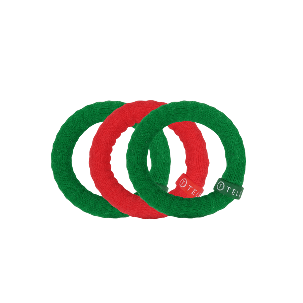 Jolly & Bright Small Nylon Hair Ties - Hair Ties - TELETIES
