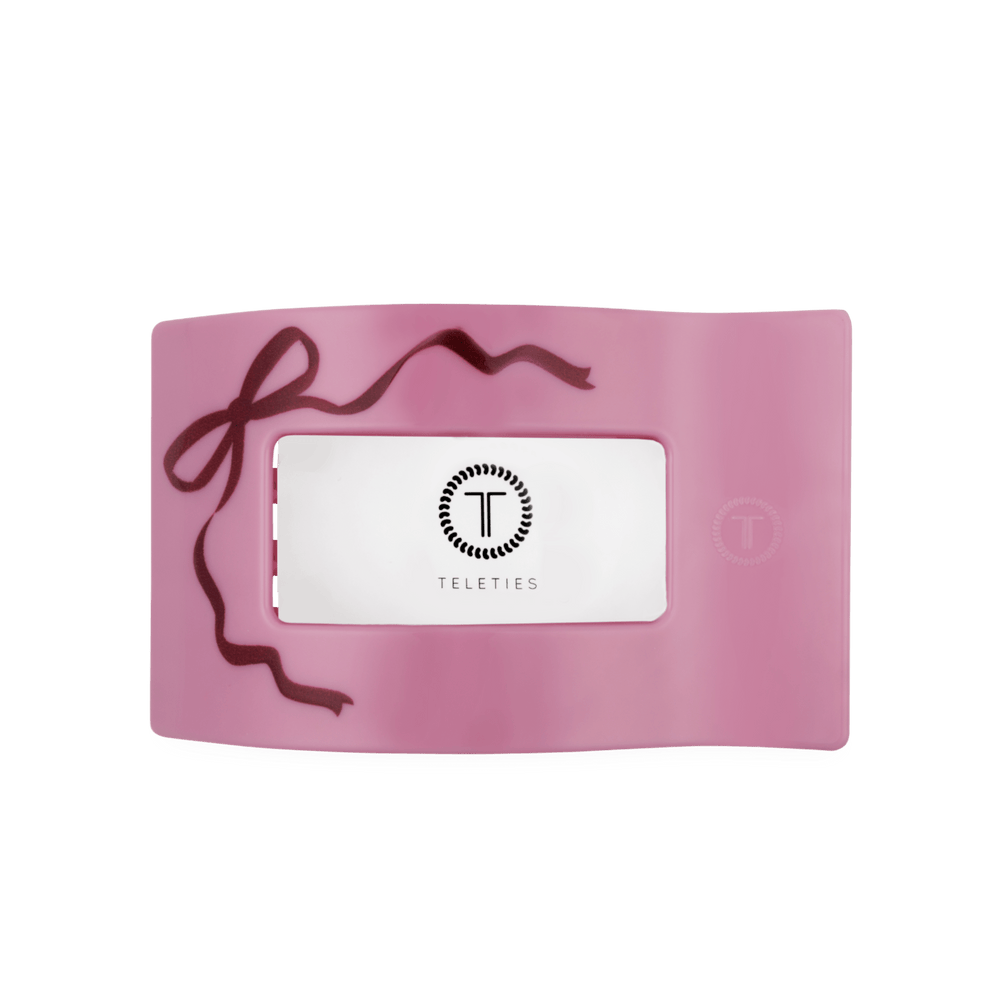 Just Add a Bow Large Flat Rectangle Hair Clip - Hair Clips - TELETIES
