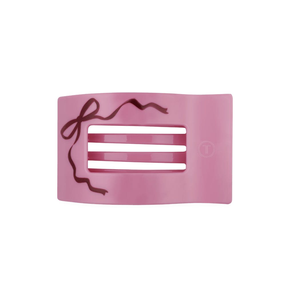 Just Add a Bow Medium Flat Rectangle Hair Clip - Hair Clips - TELETIES
