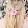 Just Add a Bow Medium Flat Round Hair Clip - Hair Clips - TELETIES
