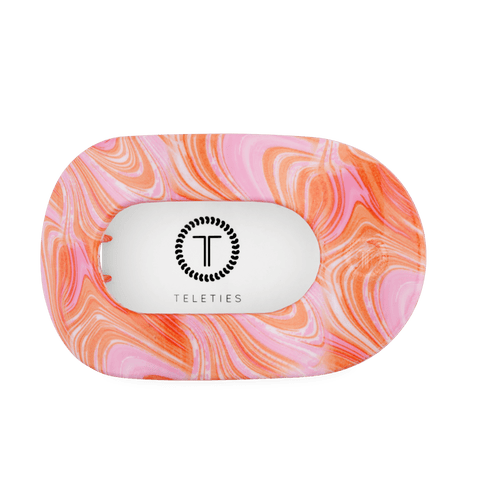 Just Keep Swimming Large Flat Round Hair Clip