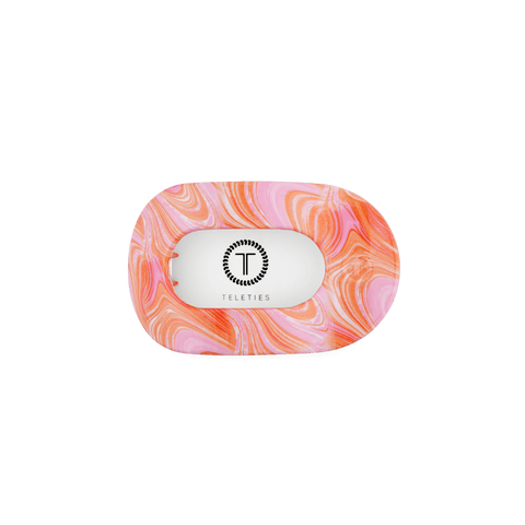 Just Keep Swimming Small Flat Round Hair Clip