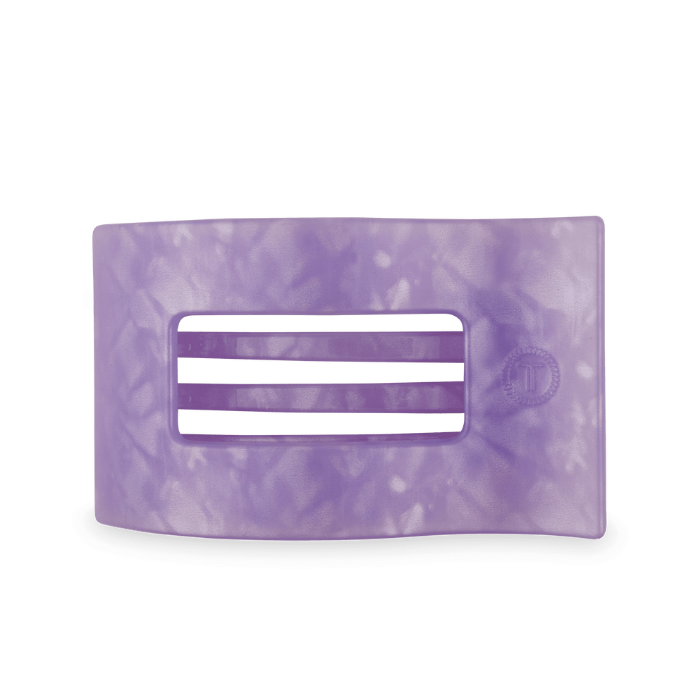 Lavender Mist Large Flat Rectangle Hair Clip - Hair Clips - TELETIES
