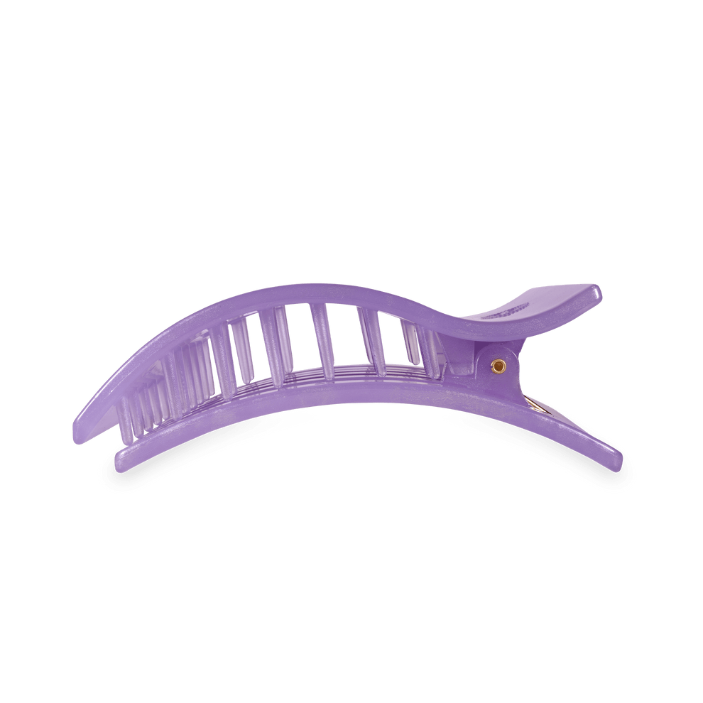 Lavender Mist Large Flat Rectangle Hair Clip - Hair Clips - TELETIES
