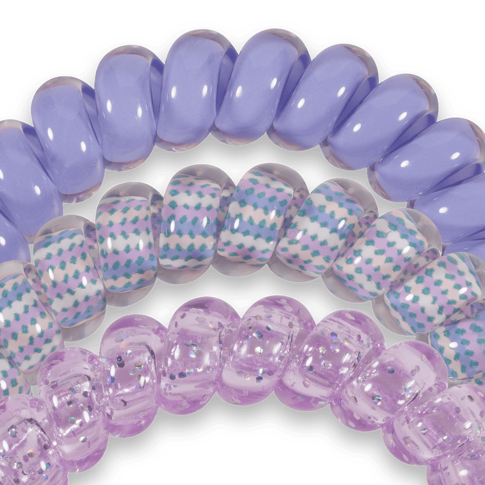 Lavender Mist Large Hair Ties - Hair Ties - TELETIES
