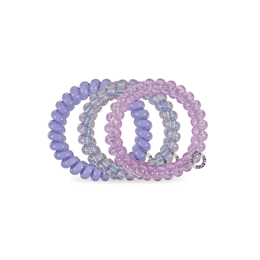 Lavender Mist Large Hair Ties - Hair Ties - TELETIES
