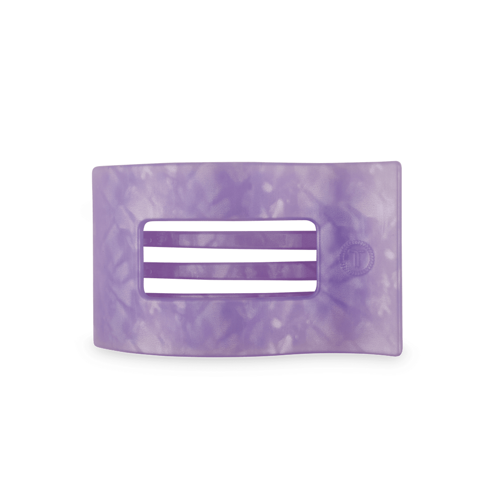 Lavender Mist Medium Flat Rectangle Hair Clip - Hair Clips - TELETIES
