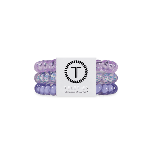 Lavender Mist Small Hair Ties in Purple - Small