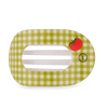 Locally Grown Large Flat Round Hair Clip - Hair Clips - TELETIES
