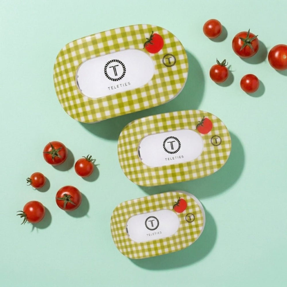 Locally Grown Large Flat Round Hair Clip - Hair Clips - TELETIES
