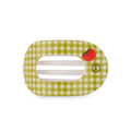 Locally Grown Medium Flat Round Hair Clip
                in Green - Medium
            