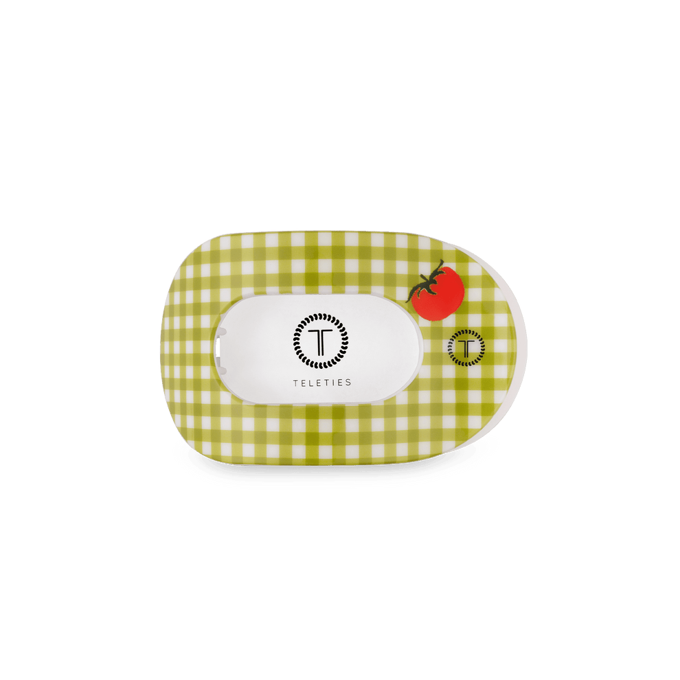 Locally Grown Small Flat Round Hair Clip - Hair Clips - TELETIES
