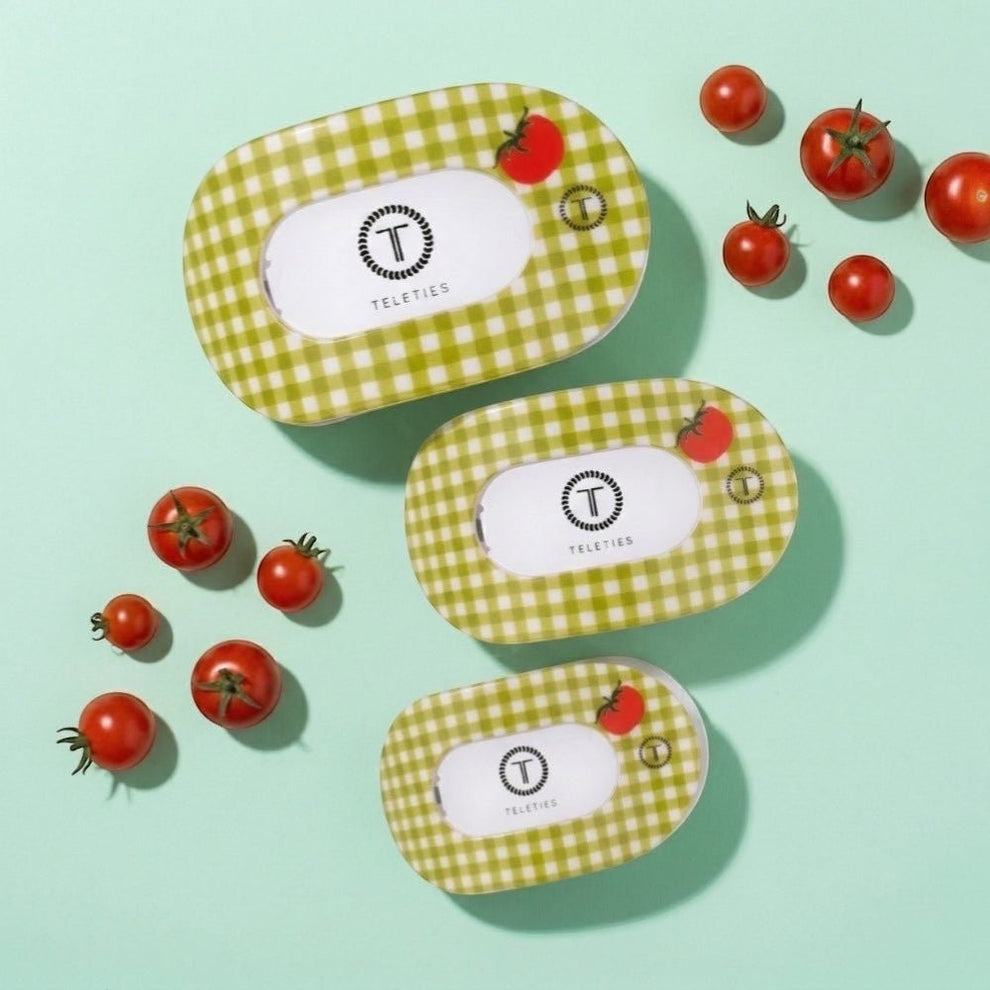 Locally Grown Small Flat Round Hair Clip - Hair Clips - TELETIES

