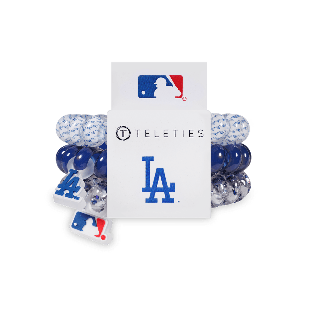 Los Angeles Dodgers Large Hair Ties - Hair Ties - TELETIES
