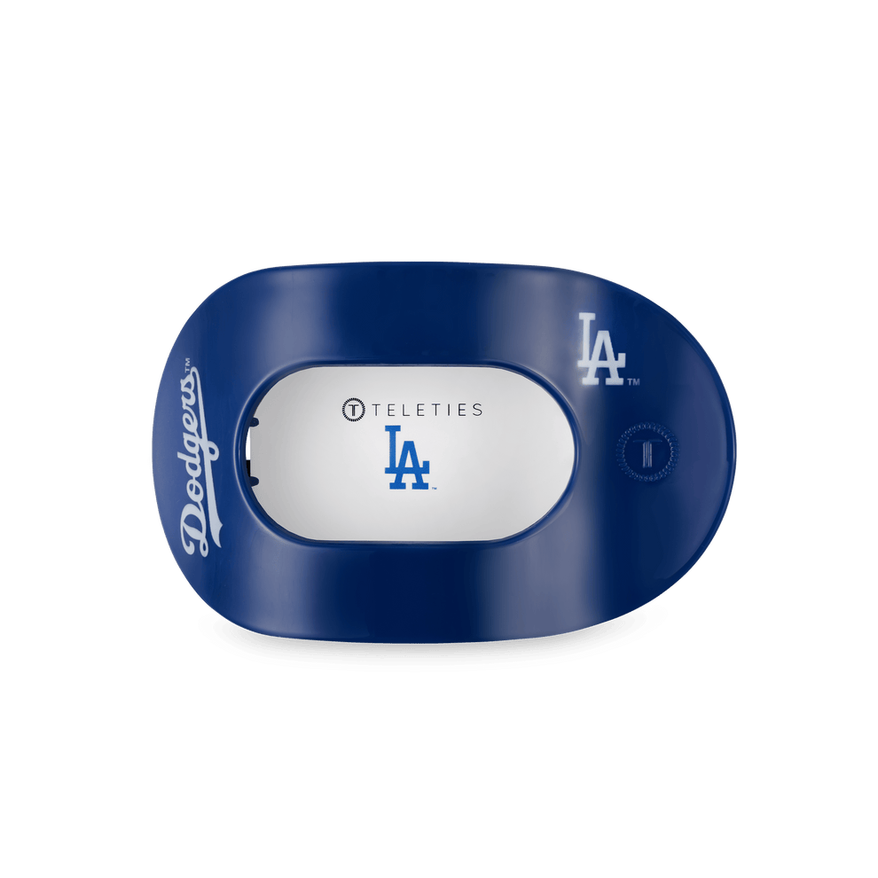 Los Angeles Dodgers Medium Flat Round Hair Clip - Hair Clips - TELETIES
