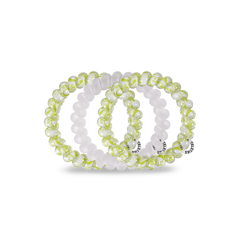 TELETIES - Lost My Marbles Large Hair Ties in Green - Large - Image 2