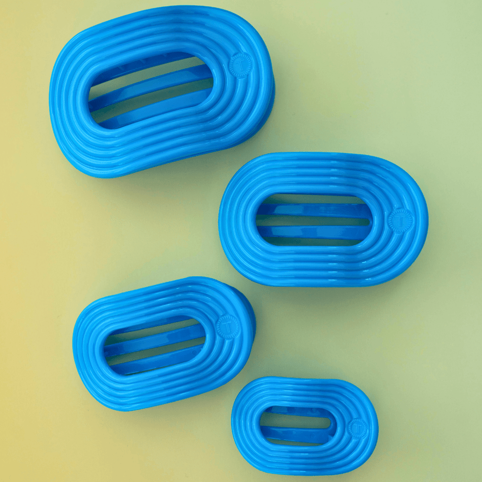 Miami Vice Large Flat Round Hair Clip - Hair Clips - TELETIES
