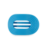 Miami Vice Medium Flat Round Hair Clip - Hair Clips - TELETIES
