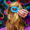 Miami Vice Small Flat Round Hair Clip - Hair Clips - TELETIES
