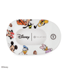 TELETIES - Mickey and Friends Large Flat Round Hair Clip in White - Large - Image - 2
