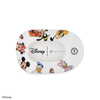 TELETIES - Mickey and Friends Medium Flat Round Hair Clip in White - Medium - Image - 2