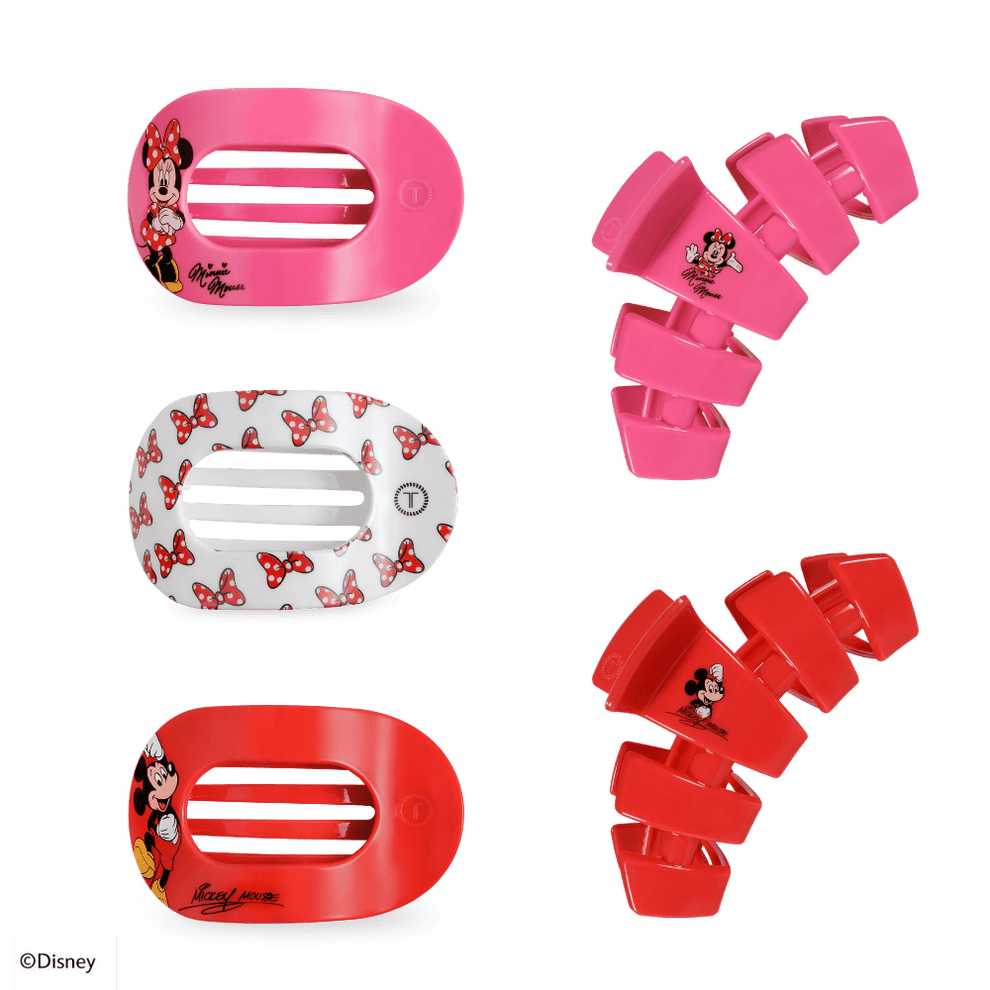 Mickey Mouse and Minnie Mouse Hair Clip Bundle - Bundle - TELETIES
