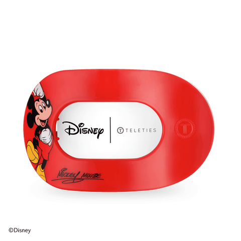 Mickey Mouse Large Flat Round Hair Clip