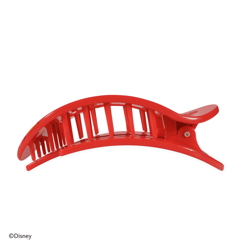 TELETIES - Mickey Mouse Large Flat Round Hair Clip in Red - Large - Image 3