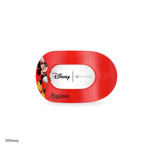 Mickey Mouse Small Flat Round Hair Clip
